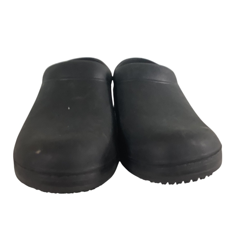 Tredsafe Mens Black Slip Resistant Work Clogs Kitchen Shoes Size 42 US 9